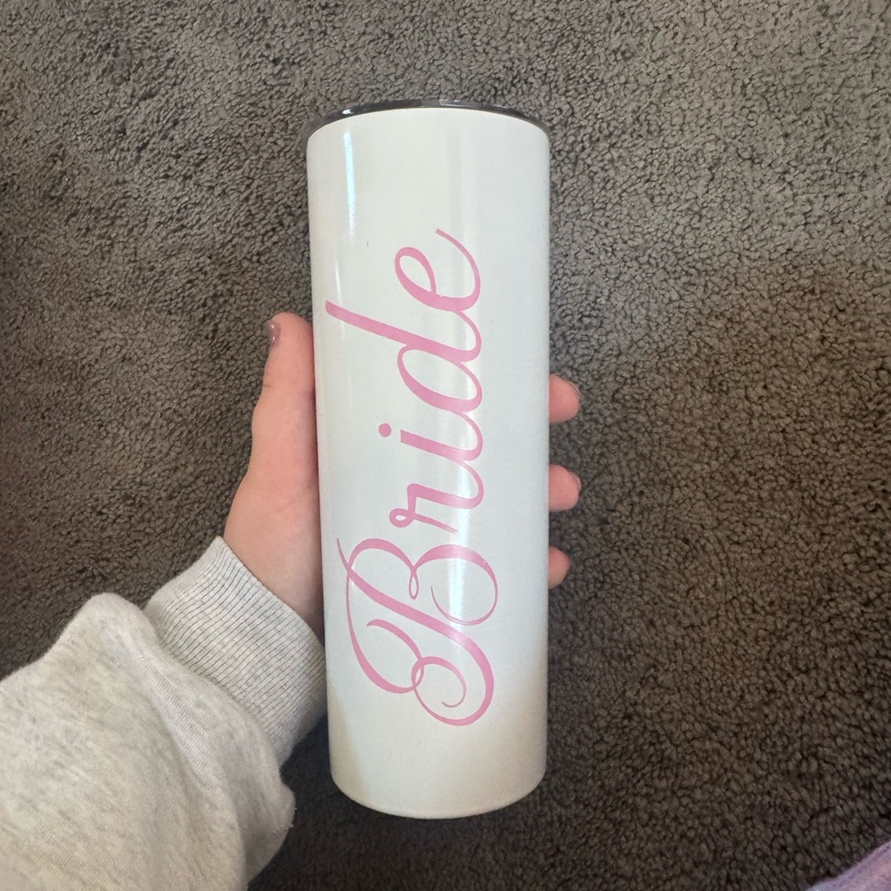 Bride to go coffee cup